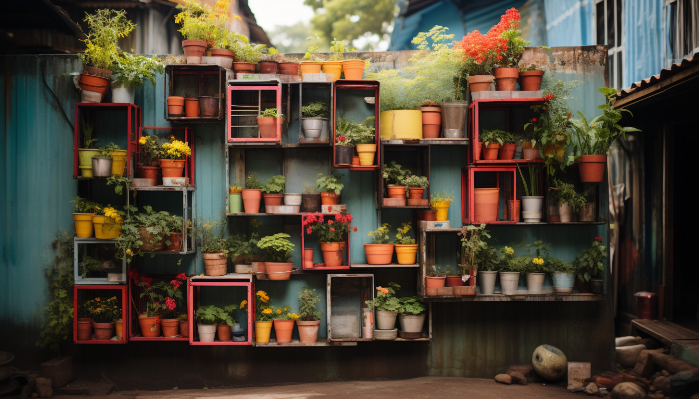 Autres - Comment créer un jardin urbain avec des matériaux recyclés : l'exemple inspirant de Kolore